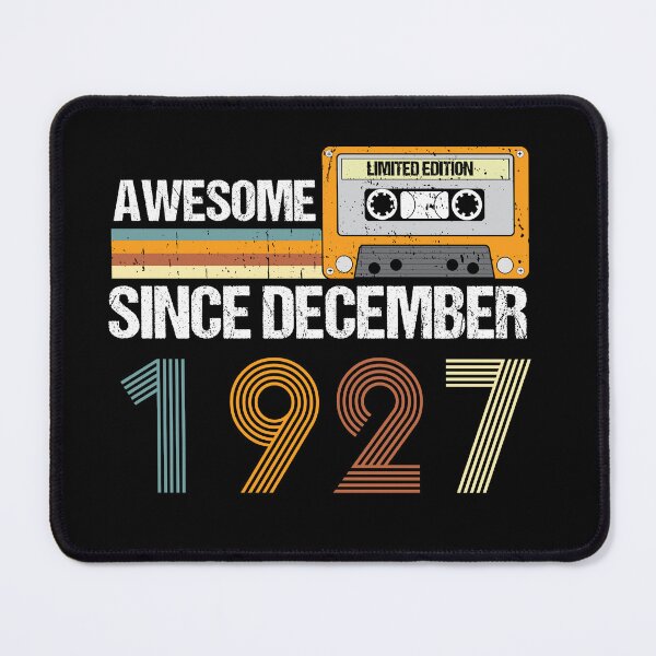 Item preview, Awesome Since December 1927 | 95th Birthday Gifts | 95 Years Old Gifts designed and sold by AMINE  ★★★★★.