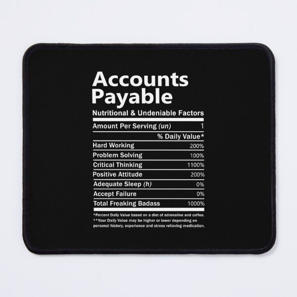 Item preview, Accounts Payable T Shirt - Nutritional And Undeniable Factors Gift Item Tee designed and sold by alishabvrstella.