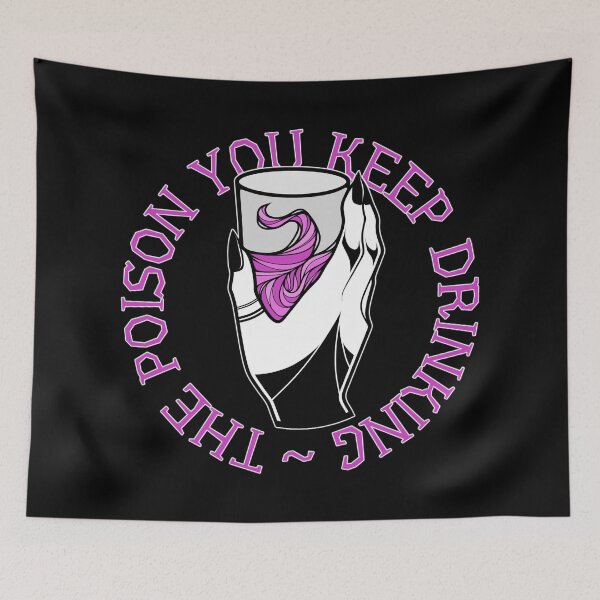 Item preview, The Poison You Keep Drinking (Purple) designed and sold by ObsidianDaz.