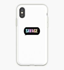 savage kimoji iPhone Case
