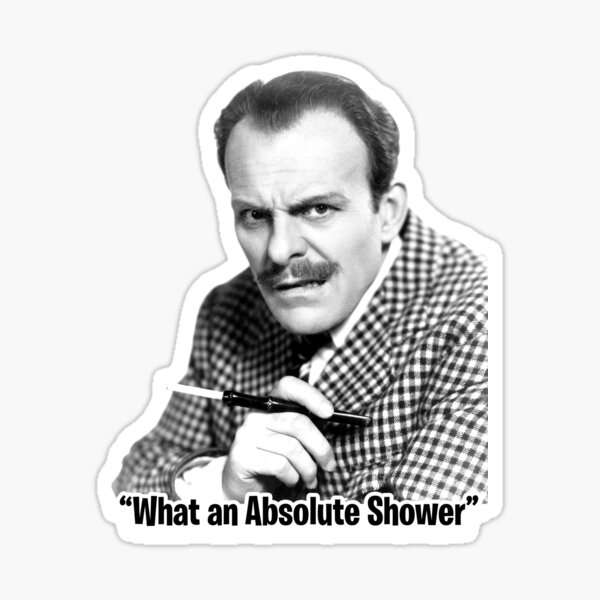 What an Absolute Shower Sticker