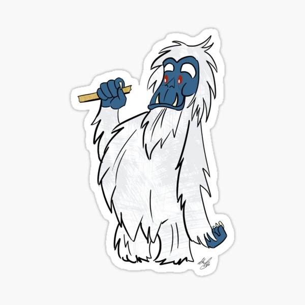 Yeti Magnet for Sale by Wonder18