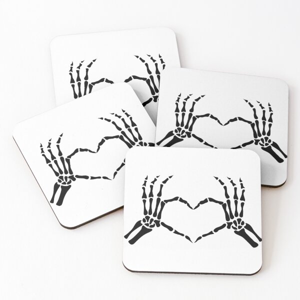Item preview, Skeleton Hand Heart designed and sold by Adyson Lee.