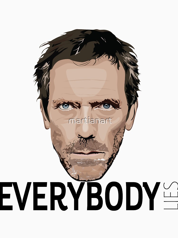 t shirt dr house everybody lies