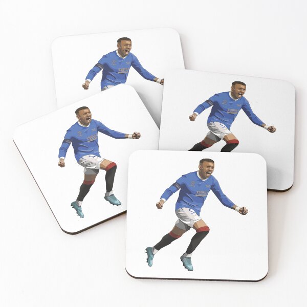 Item preview, James Tavernier, Captain, Goal Celebration, Rangers Fan Art Work, Scottish Football designed and sold by FootyLocker.