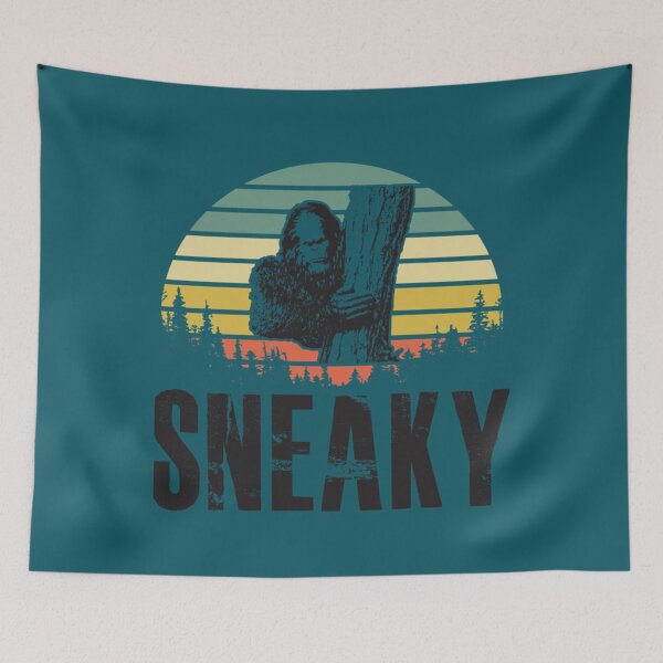 Item preview, Sneaky Sasquatch Bigfoot Sneaky Bigfoot Attitude Vintage   designed and sold by JuniorBoyle.