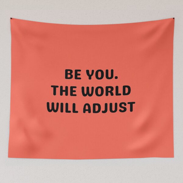 Item preview, BE YOU, BLACK designed and sold by dogwoodandthyme.