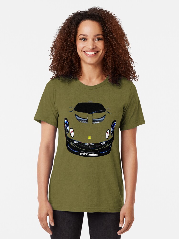 Alternate view of Bare Minimum – Lotus Exige Inspired Tri-blend T-Shirt