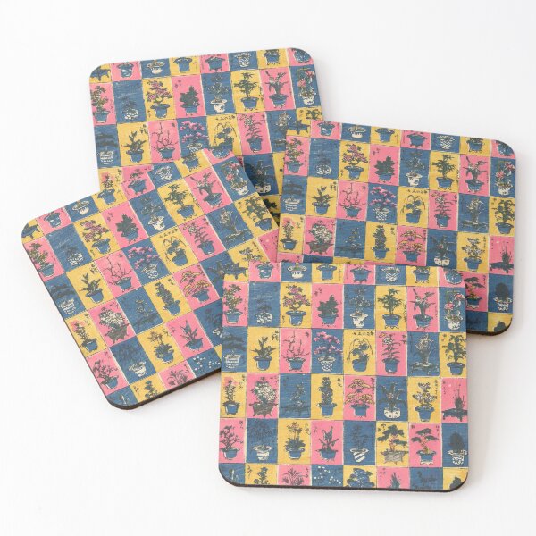 Item preview, Psychedelic Retro Japanese Plant Print  designed and sold by Old Soul Vintage .