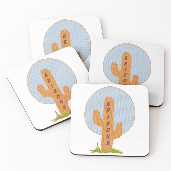 Aperçu de l'œuvre ARIZONA VINTAGE STATE DESIGN CACTUS MINIMALISTE créée et vendue par cottagecorococo.