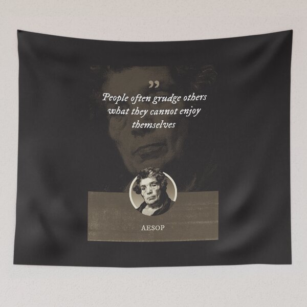 Item preview, Aesop - People often grudge others what they cannot enjoy themselves designed and sold by Syahrasi.