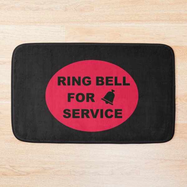 Item preview, RING BELL FOR SERVICE Industrial style sign designed and sold by lobodelnoir.