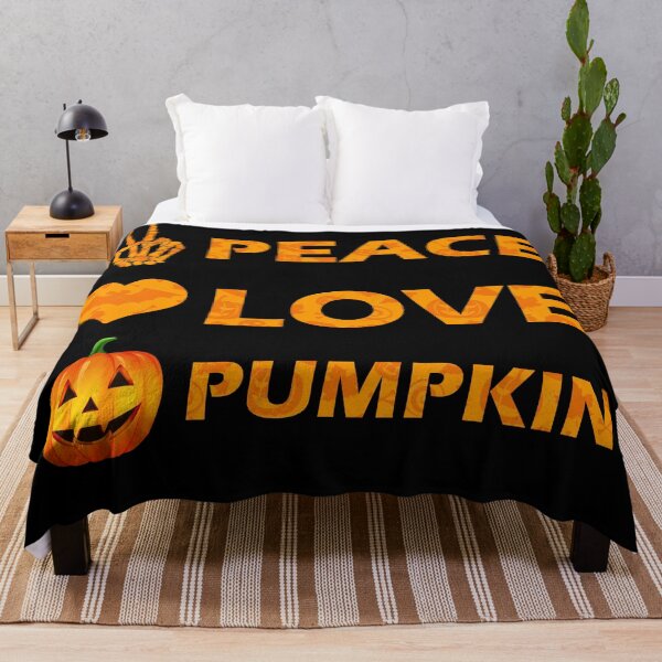Item preview, Halloween Peace Love Pumpkin Fall Girls Kids Gift  designed and sold by Rami Khalifah.