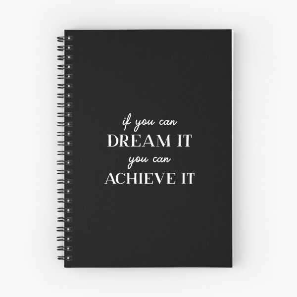 Item preview, If you can dream it you can achieve it designed and sold by inspire-gifts.