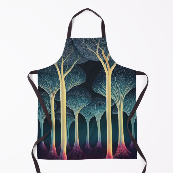 Item preview, Mushroom mystical enchanted forest in neon lights designed and sold by mrlongfield.