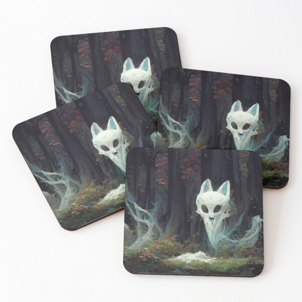 Item preview, ghost fox designed and sold by monsieurfux.