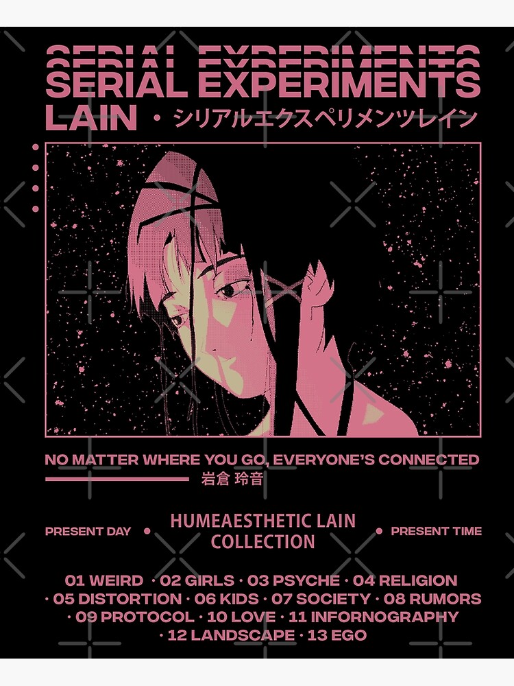 Ñ dá agr cara, estou assistindo Serial Experiments Lain em 2023