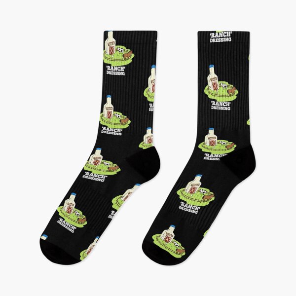 Item preview, Ranch Dressing Funny Food Puns (Dark BG) designed and sold by punnybone.