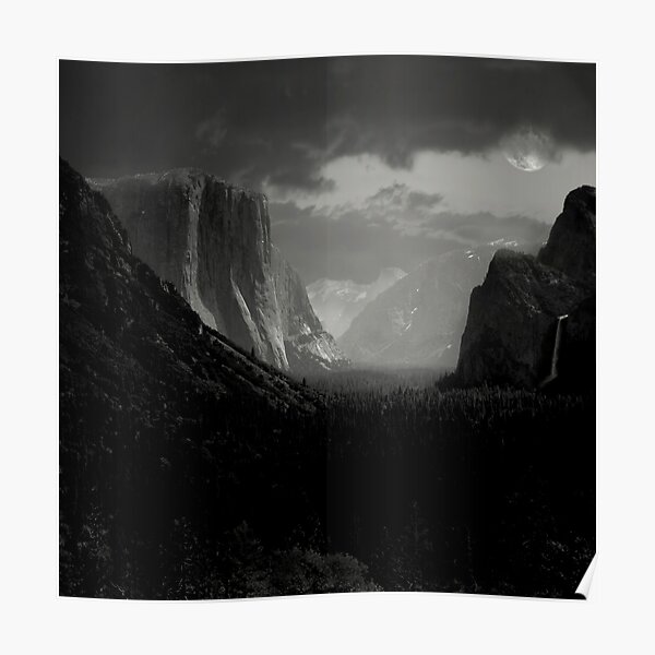 Yosemite Nights Poster