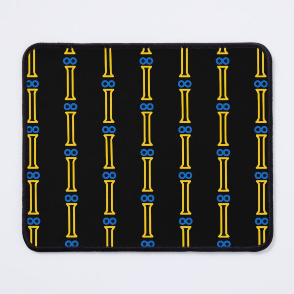 Item preview, Yellow Blue Ukrainian language specific letter Ї pattern designed and sold by Popalt.