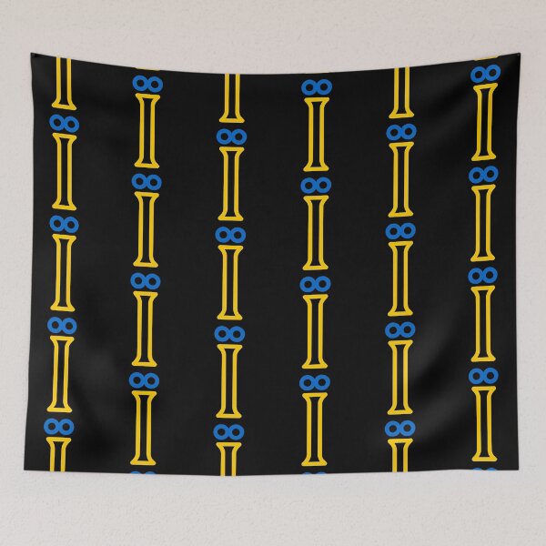 Item preview, Yellow Blue Ukrainian language specific letter Ї pattern designed and sold by Popalt.
