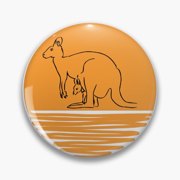 Item preview, kangaroo designed and sold by ZqkDesign.
