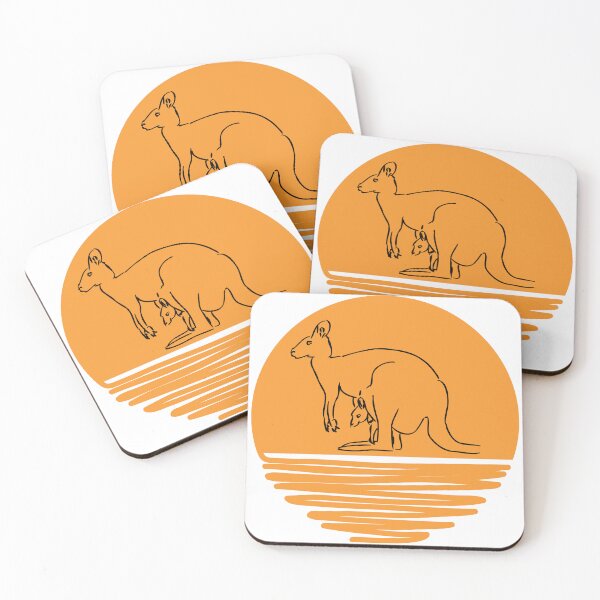 Item preview, kangaroo designed and sold by ZqkDesign.