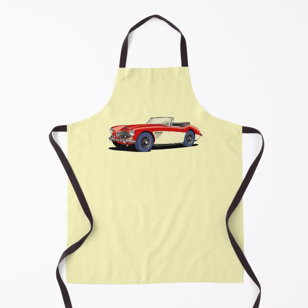 Item preview, Austin-Healey 3000 in red and cream designed and sold by Webazoot Industries - Car Art.