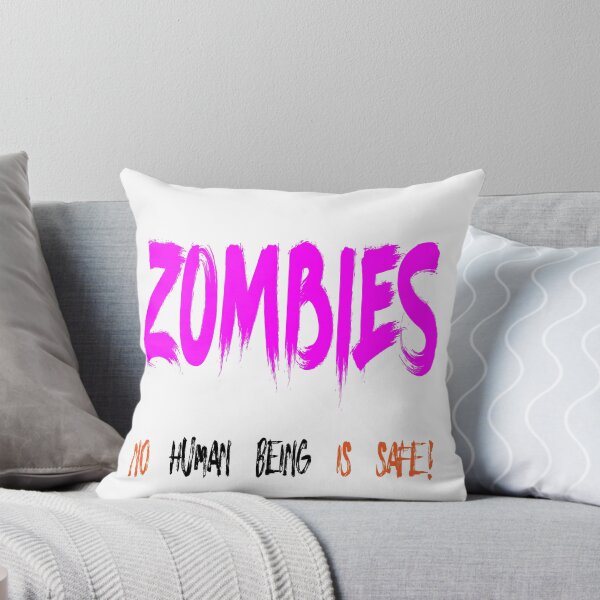 Item preview, Zombies No Human Being Is Safe designed and sold by wiseowltees.