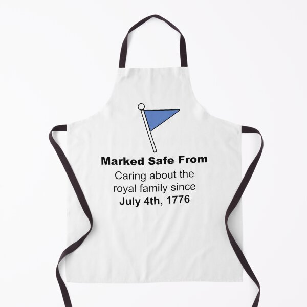 Item preview, Marked Safe From Caring About the Royal Family Since July 4th 1776 Shirt designed and sold by dgavisuals.