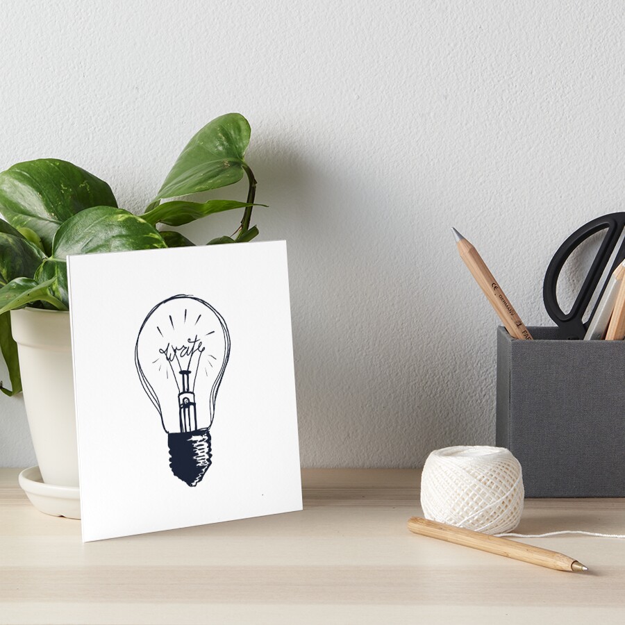 Item preview, Art Board Print designed and sold by alwaysthewriter.