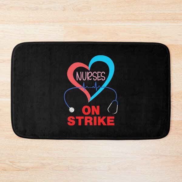 Item preview, Nurses On Strike funny vintage happy nursing  designed and sold by beckadamr.