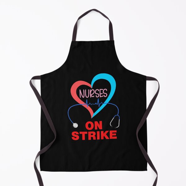 Item preview, Nurses On Strike funny vintage happy nursing designed and sold by beckadamr.