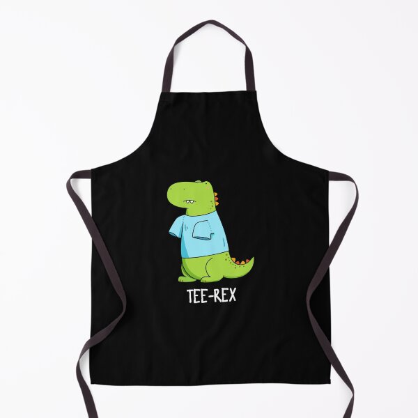 Item preview, Tee Rex Funny TShirt TRex Dinosaur Puns (Dark BG) designed and sold by punnybone.