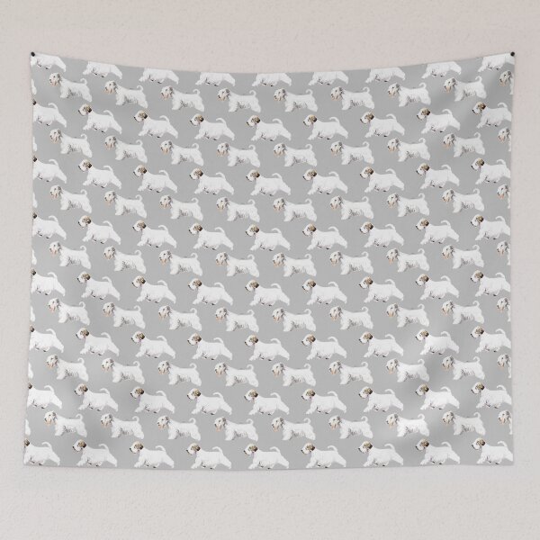 Item preview, Sealyham Terrier Repeat Pattern designed and sold by Amber Westwood.