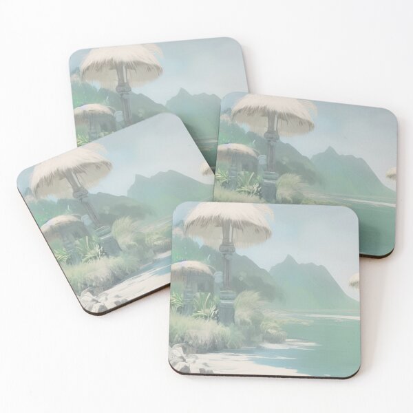 Item preview, 90s Nostalgia Retro Vaporwave Fantasy Futuristic Retro Landscape Illustration designed and sold by S Y N T H R E A L M.