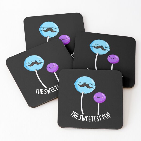 Item preview, The Sweetest Pop Funny Lollipop Puns (Dark BG) designed and sold by punnybone.