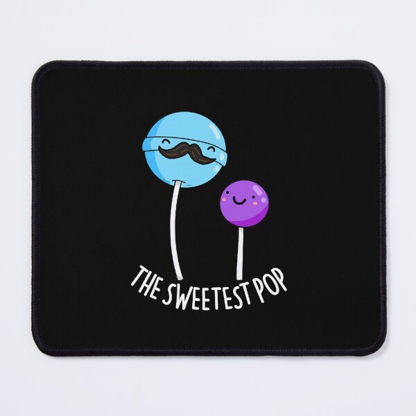 Item preview, The Sweetest Pop Funny Lollipop Puns (Dark BG) designed and sold by punnybone.