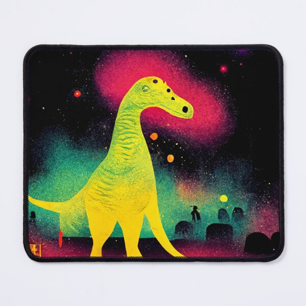 Item preview, Horror Movie Poster Surreal Dinosaur designed and sold by FroggyDinoShop.