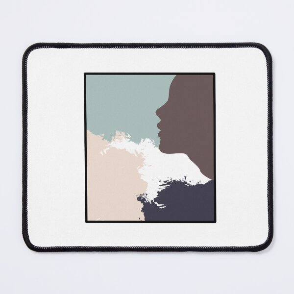 Item preview, Woman face pastel colors silhouette designed and sold by Gordenwear.