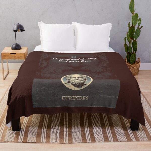 Item preview, Euripides - The good and the wise lead quiet lives designed and sold by Syahrasi.