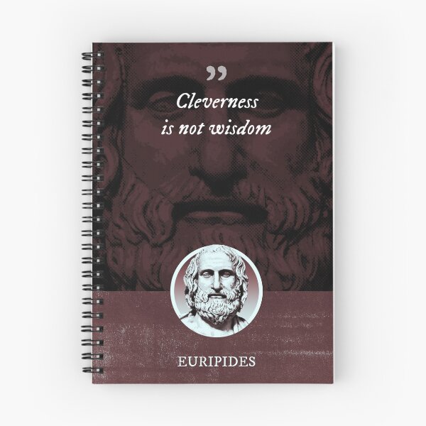 Item preview, Euripides - Cleverness is not wisdom designed and sold by Syahrasi.