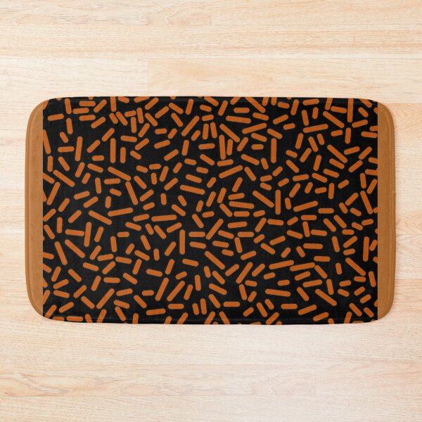 Item preview, Chopstick pattern in black and orange designed and sold by AnnabellaRh.