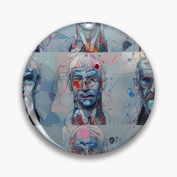 Item preview, His Many Faces designed and sold by AbstractlyArt.