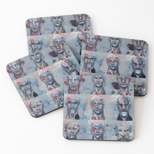 Item preview, His Many Faces designed and sold by AbstractlyArt.