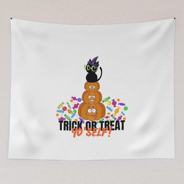 Item preview, TRICK OR TREAT YO'SELF!, NO BG designed and sold by dogwoodandthyme.