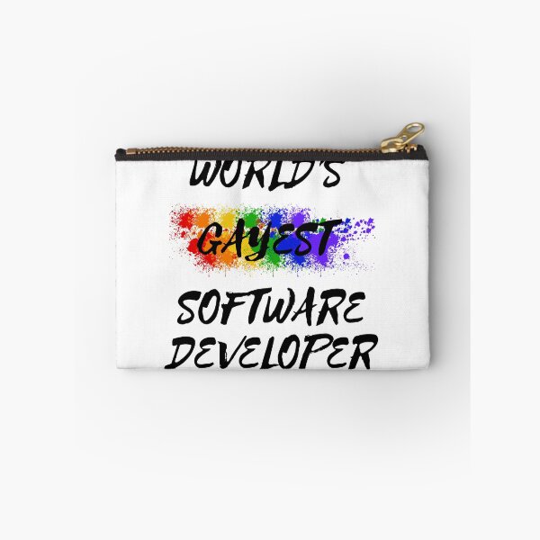 Item preview, World's Gayest Software Developer designed and sold by LuckyKermit.