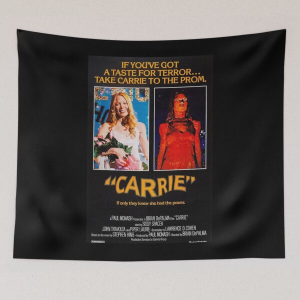 Item preview, Carrie 1976 if you've got a taste for terror designed and sold by CAMERONSTERLING.