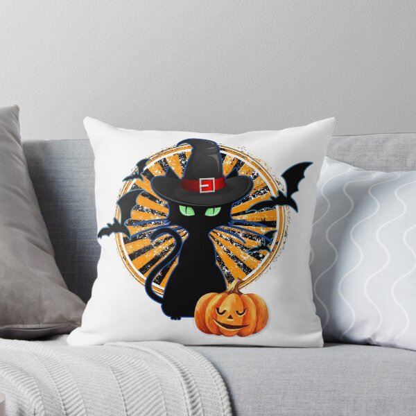 Item preview, Halloween Black Cat grunge designed and sold by roseglasses.