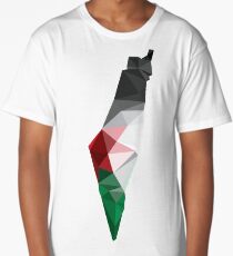 Palestine Poly Long T-Shirt